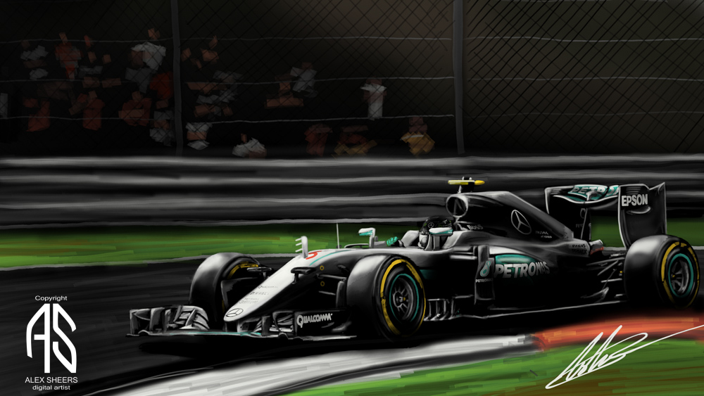 Mercedes GP WO7 Hybrid